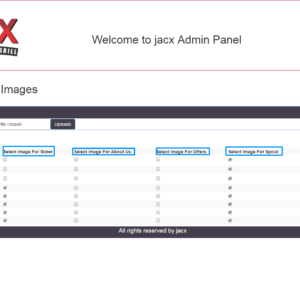 Jacx Restaurant Canada Slider Manager