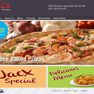 Jacx Restaurant Canada Home Page