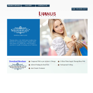 Uranusinfra Vadodara other page